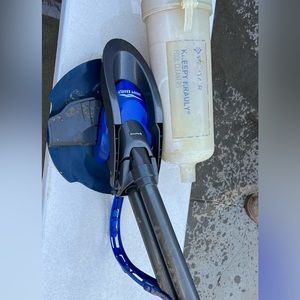 Kreepy Krauly pool sweep, hoses, and leaf canister